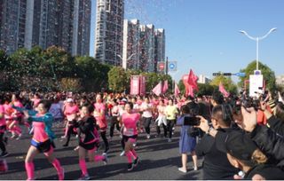 edc助陣杭州國際女子馬拉松,讓funky dance與美同在